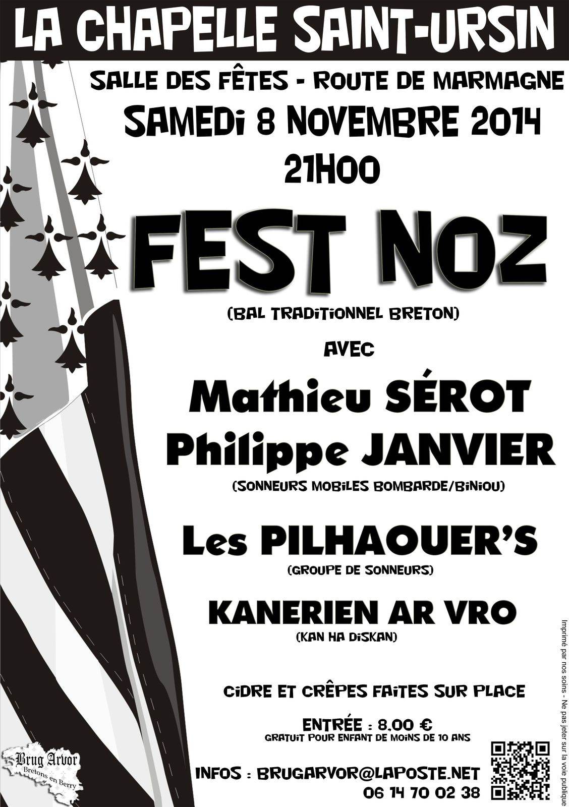 Affiche fest noz 2014