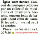 Le Berry Républicain du 6 octobre 2017