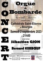L'affiche dans la cathédrale