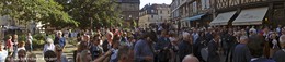 Démonstration de danses place Gordaine