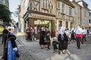 Départ du défilé en haut de la rue Bourbonnoux