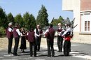 Chauffe des sonneurs de cornemuse à la Maison des associations