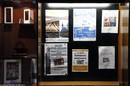 L'affiche dans la cathédrale