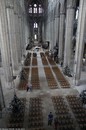 La cathédrale vue du buffet d'orgue