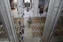 La cathédrale vue du triforium
