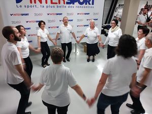 Les danseurs de Brug Arvor en polo